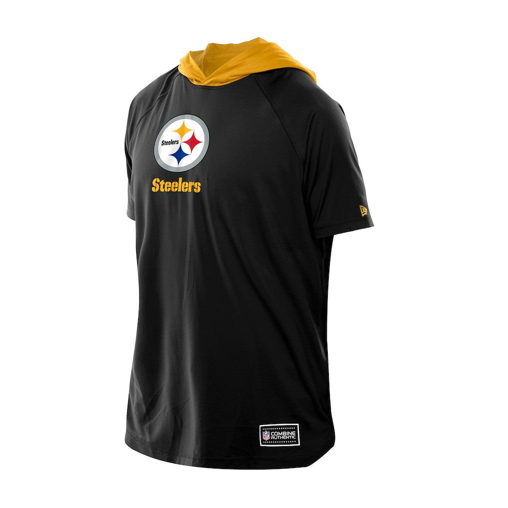 Pittsburgh Steelers Combine Authentic Hooded Raglan Short-Sleeve T-Shirt | NFL On sale