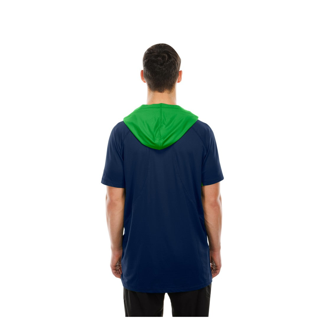Seattle Seahawks Combine Authentic Hooded Raglan Short-Sleeve T-Shirt | NFL Discount