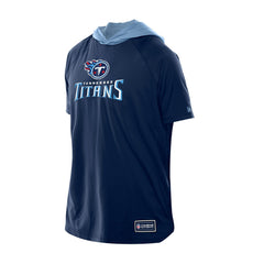 Tennessee Titans Combine Authentic Hooded Raglan Short-Sleeve T-Shirt | NFL Outlet