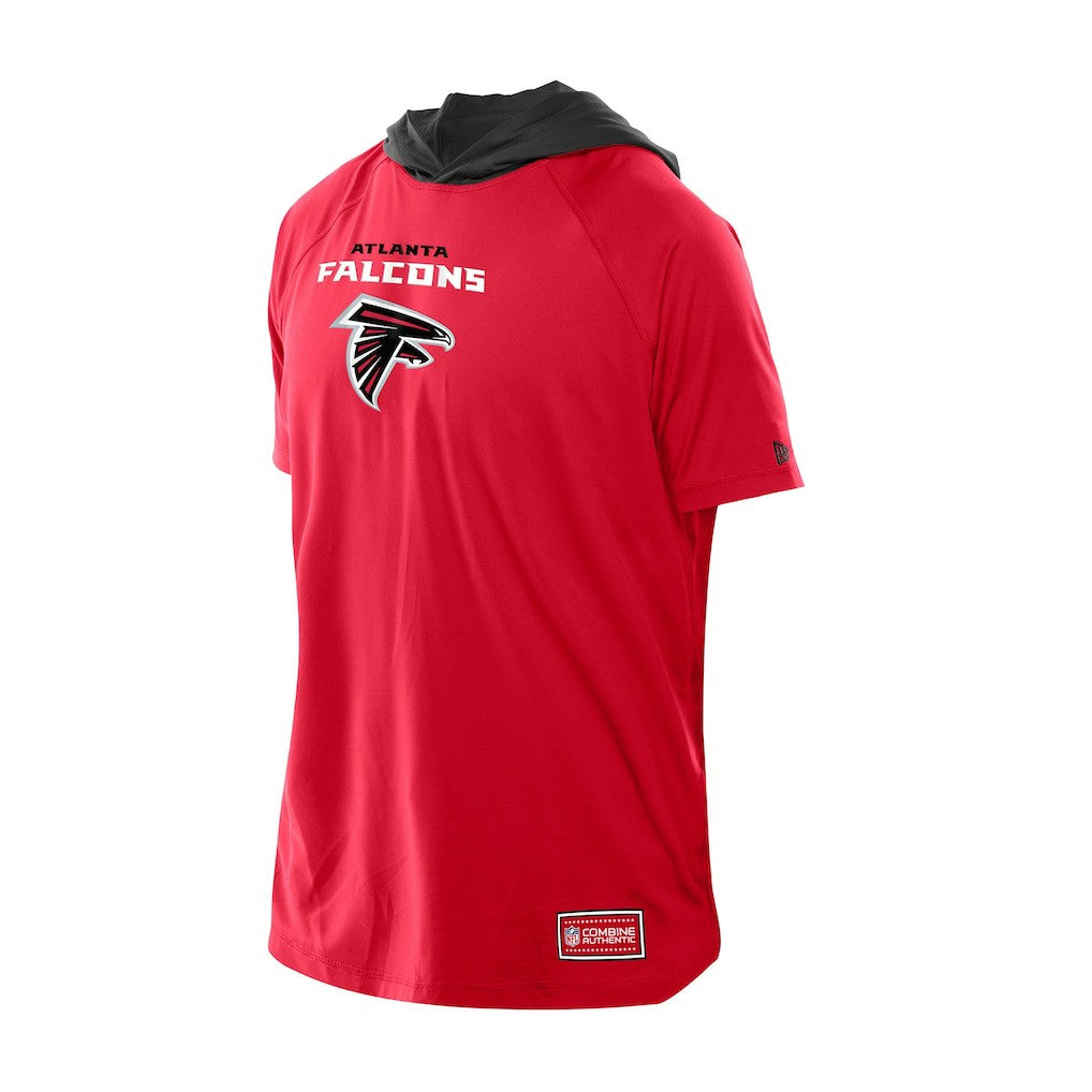Atlanta Falcons Combine Authentic Hooded Raglan Short-Sleeve T-Shirt | NFL Hot