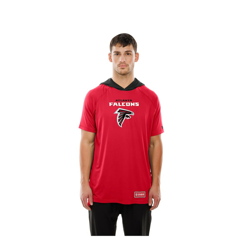Atlanta Falcons Combine Authentic Hooded Raglan Short-Sleeve T-Shirt | NFL Hot
