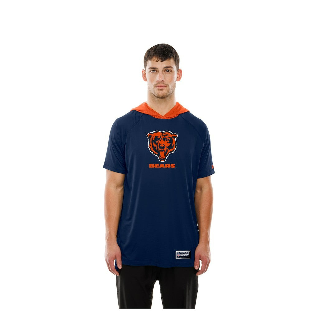 Chicago Bears Combine Authentic Hooded Raglan Short-Sleeve T-Shirt | NFL Online
