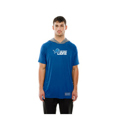 Detroit Lions Combine Authentic Hooded Raglan Short-Sleeve T-Shirt | NFL Near me