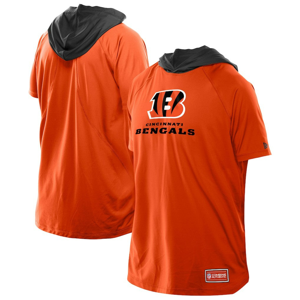 Cincinnati Bengals Combine Authentic Hooded Raglan Short-Sleeve T-Shirt | NFL Online
