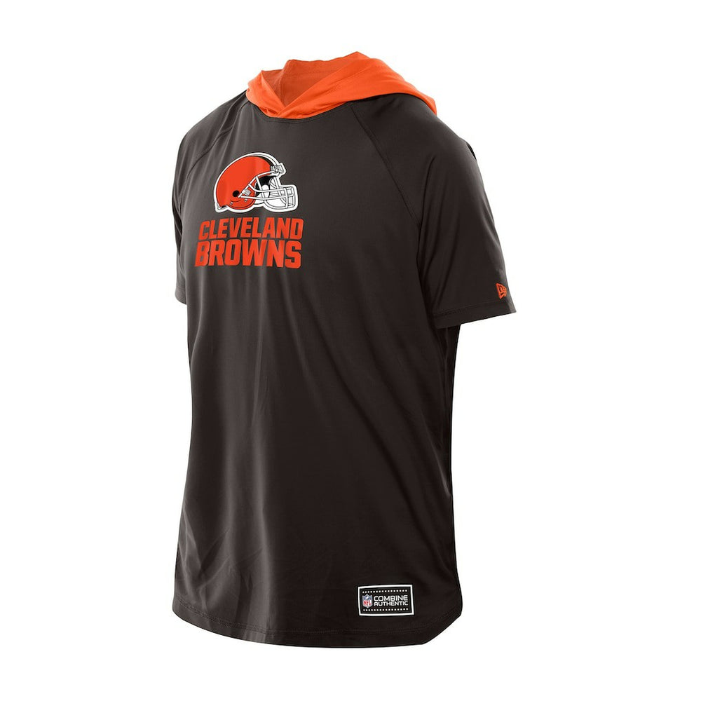 Cleveland Browns Combine Authentic Hooded Raglan Short-Sleeve T-Shirt | NFL Near me
