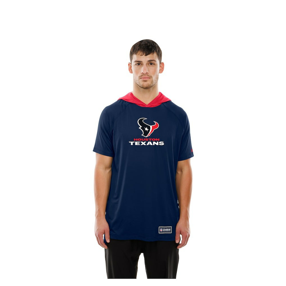 Houston Texans Combine Authentic Hooded Raglan Short-Sleeve T-Shirt | NFL Sale