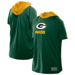 Green Bay Packers Combine Authentic Hooded Raglan Short-Sleeve T-Shirt | NFL Sale