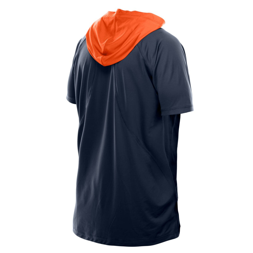 Denver Broncos Combine Authentic Hooded Raglan Short-Sleeve T-Shirt | NFL Discount
