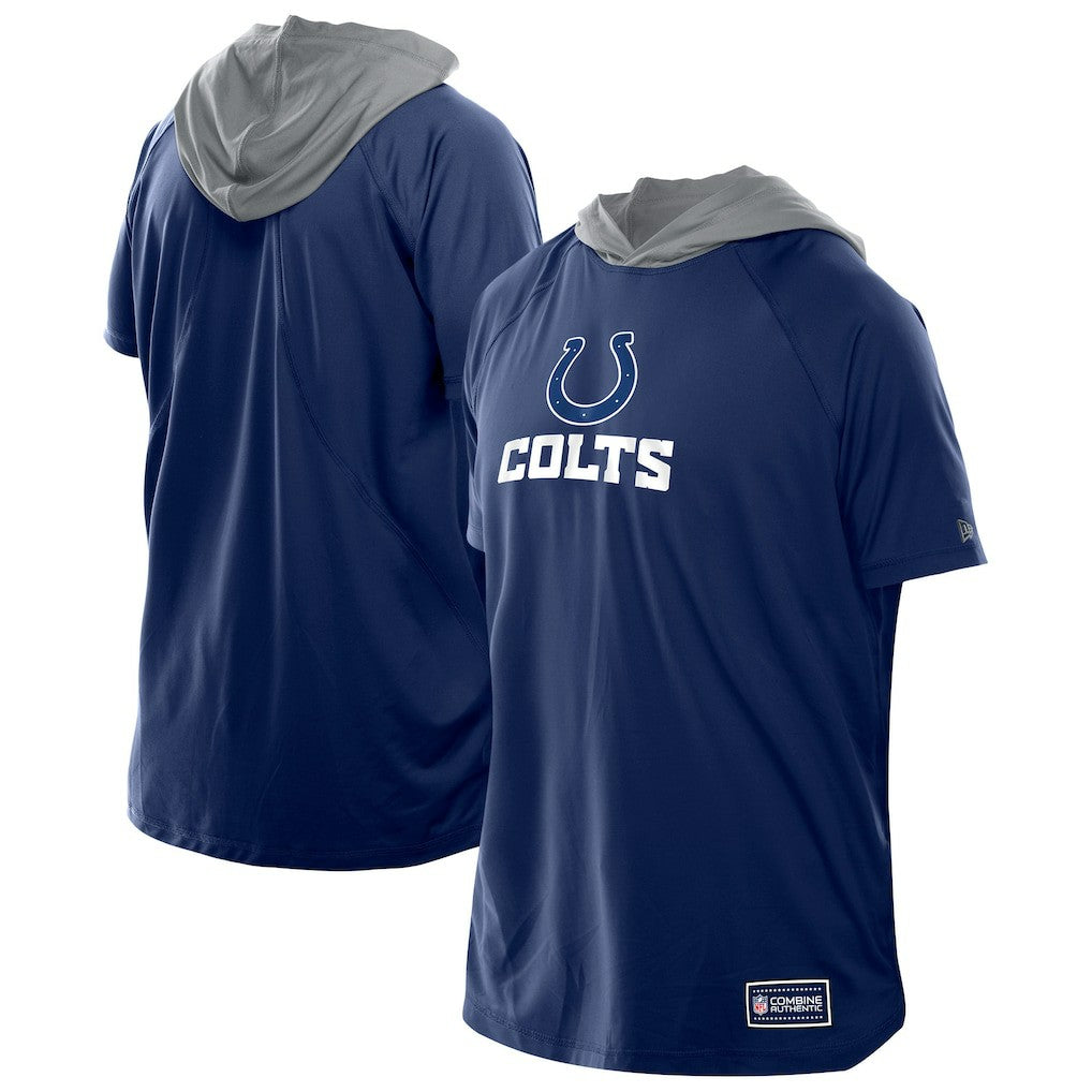 Indianapolis Colts Combine Authentic Hooded Raglan Short-Sleeve T-Shirt | NFL US