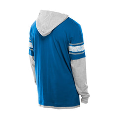 Detroit Lions Twofer Layered Long Sleeve Hoodie T-Shirt | NFL Outlet