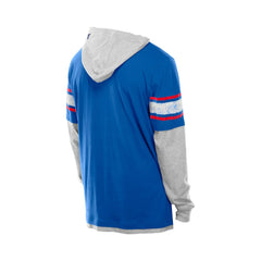New York Giants Twofer Layered Long Sleeve Hoodie T-Shirt | NFL Outlet