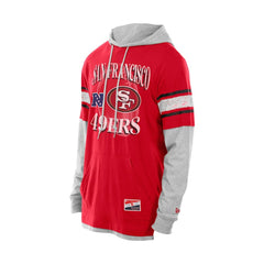 San Francisco 49ers Twofer Layered Long Sleeve Hoodie T-Shirt | NFL Discount