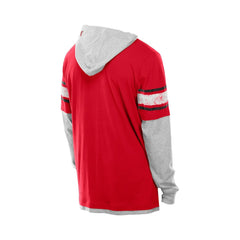 San Francisco 49ers Twofer Layered Long Sleeve Hoodie T-Shirt | NFL Discount
