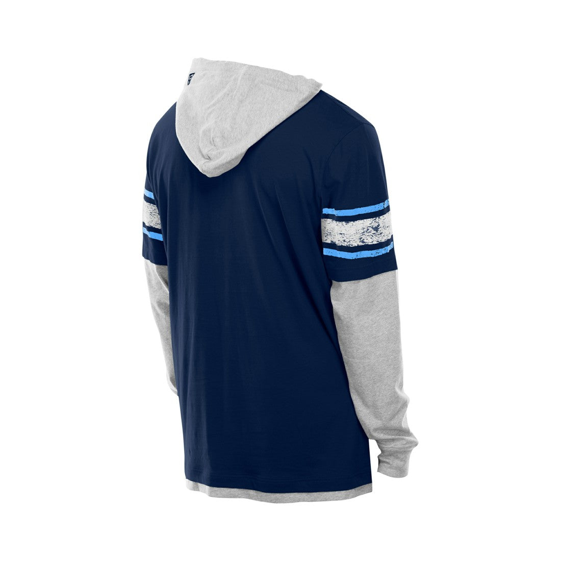 Tennessee Titans Twofer Layered Long Sleeve Hoodie T-Shirt | NFL On sale