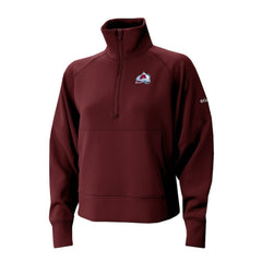 Colorado Avalanche Columbia Women's Wickhams Hills Raglan Omni-Wick Half-Zip Pullover -  NHL Pullover