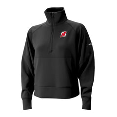 New Jersey Devils Columbia Women's Wickhams Hills Raglan Omni-Wick Half-Zip Pullover -  NHL Jerseys
