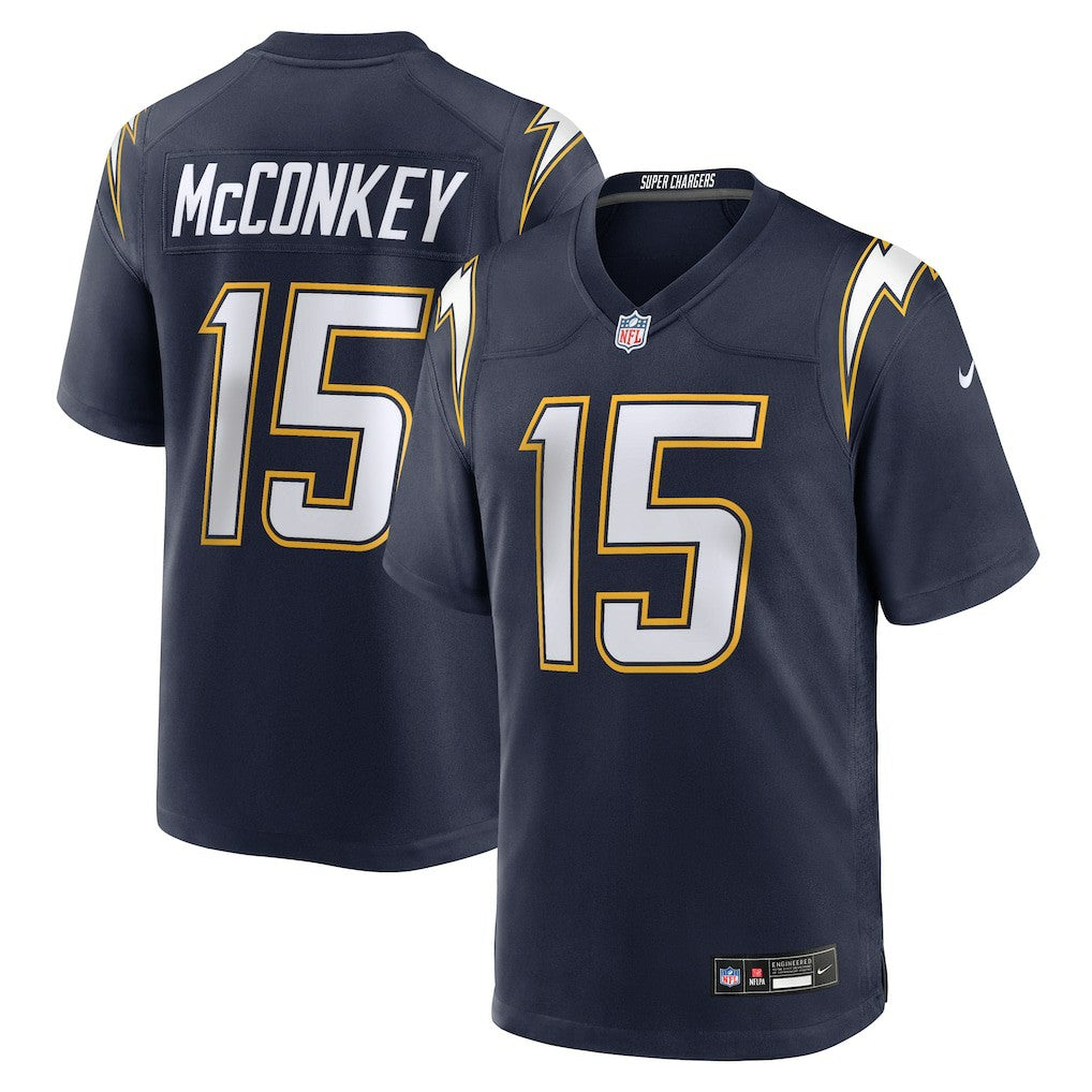 Los Angeles Chargers Ladd McConkey  Alternate Super Chargers Game Player Jersey | NFL Near me