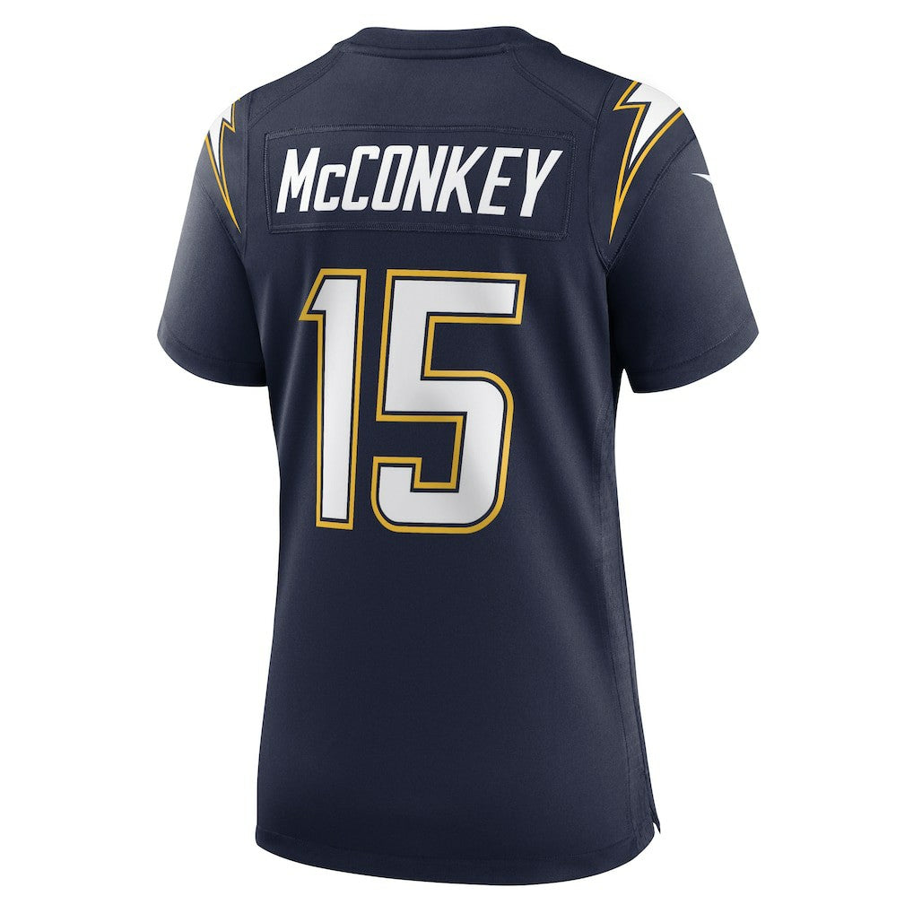 Los Angeles Chargers Ladd McConkey  Women's Alternate Super Chargers Game Jersey | NFL Discount