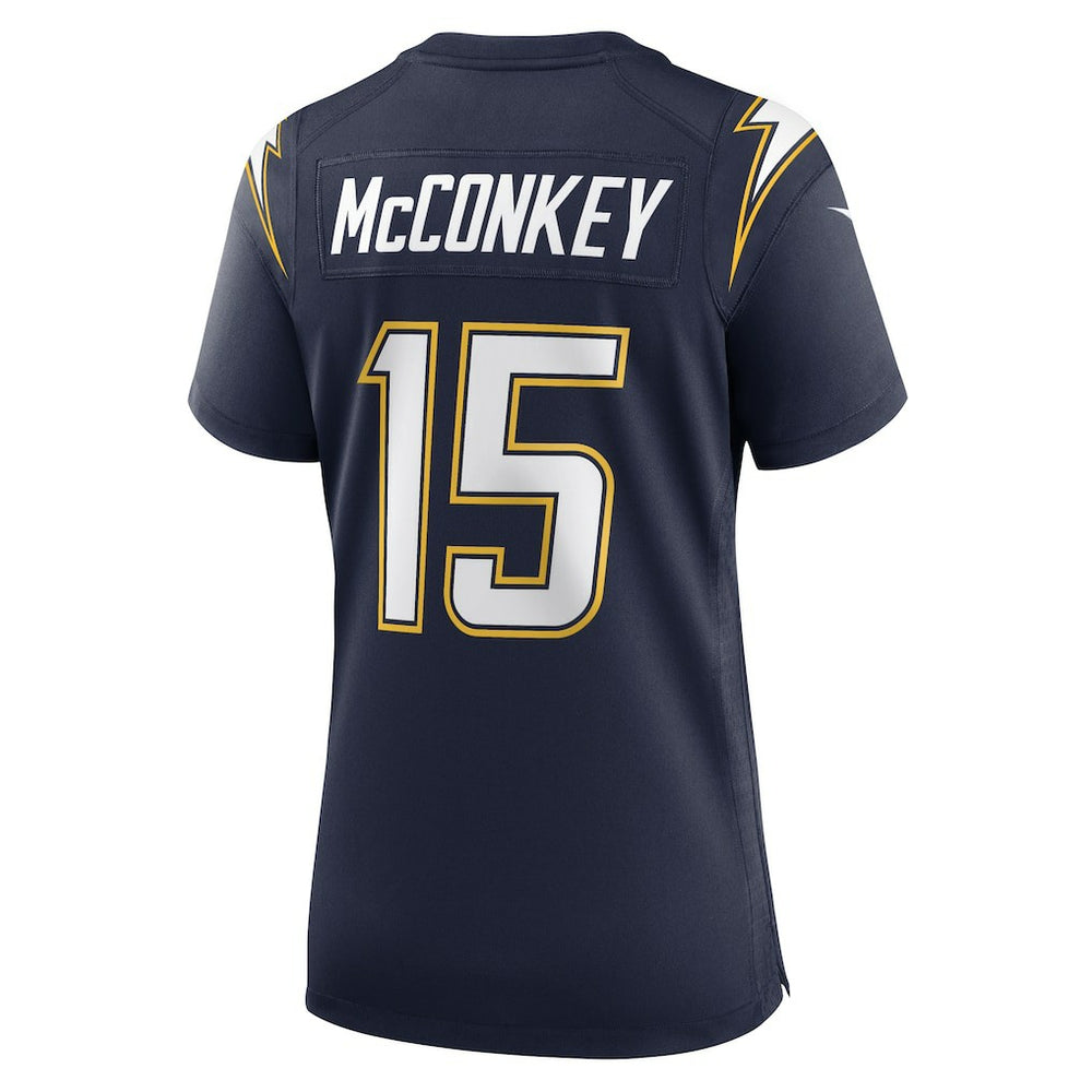 Los Angeles Chargers Ladd McConkey  Women's Alternate Super Chargers Game Jersey | NFL Discount