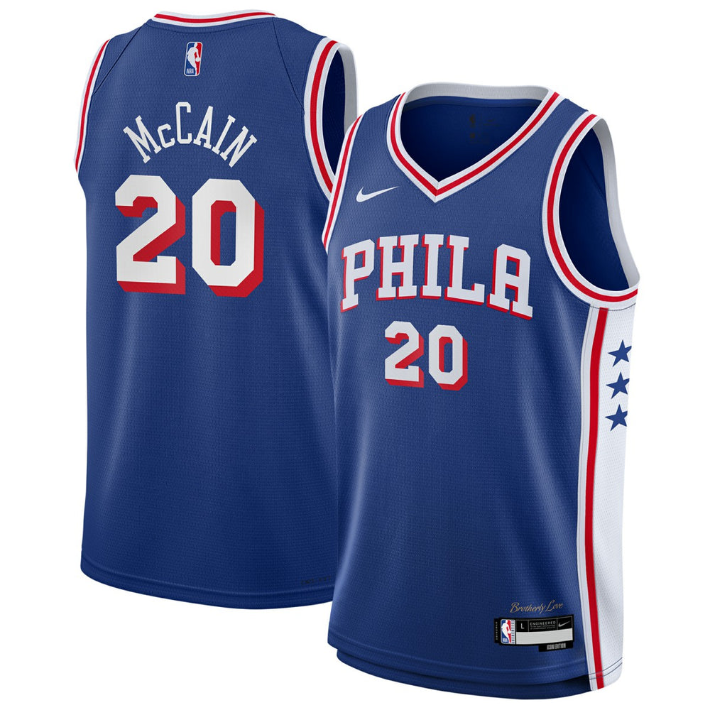Royal Jared McCain Philadelphia 76ers Youth Swingman Jersey | NBA