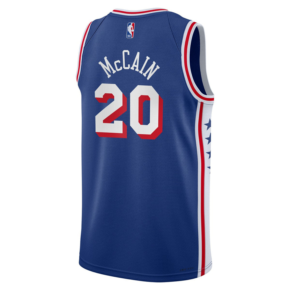 Royal Jared McCain Philadelphia 76ers Youth Swingman Jersey | NBA