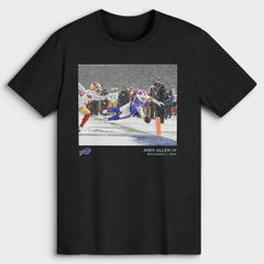 Buffalo Bills Josh Allen  NFL Flash Features Week 13 T-Shirt | NFL On sale