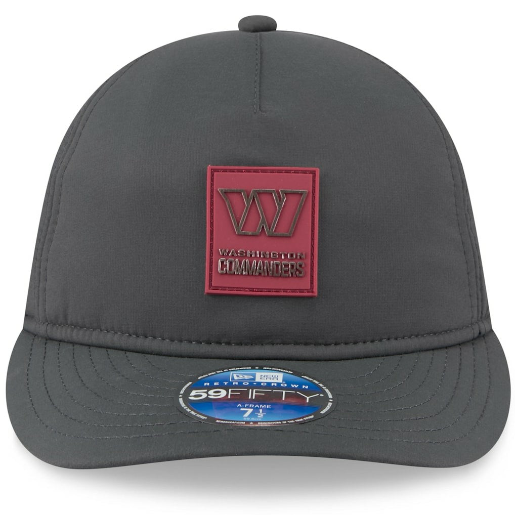 Washington Commanders 2025 Sideline Cold Weather Retro Crown 59FIFTY Fitted Hat | NFL Sale