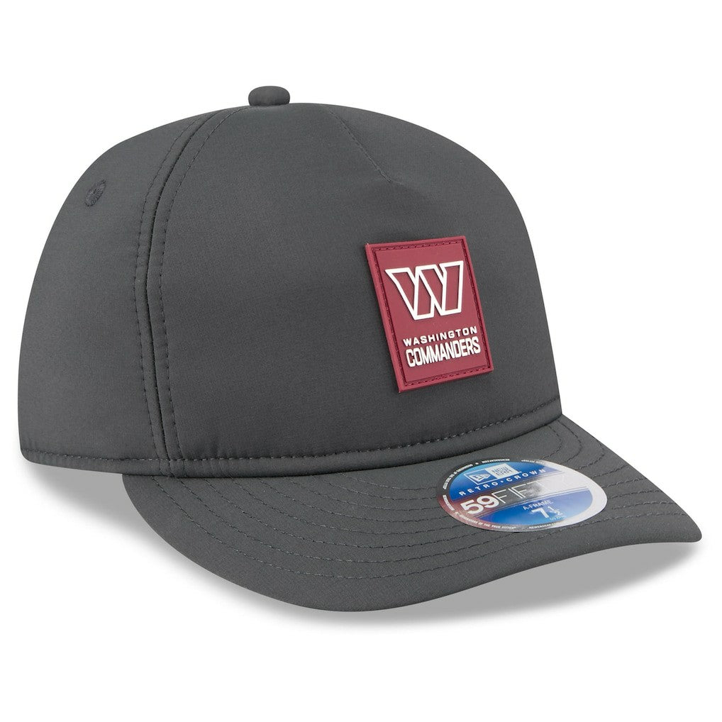 Washington Commanders 2025 Sideline Cold Weather Retro Crown 59FIFTY Fitted Hat | NFL Sale
