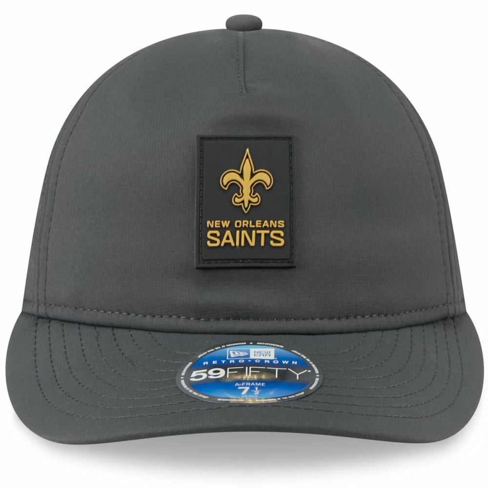 New Orleans Saints 2025 Sideline Cold Weather Retro Crown 59FIFTY Fitted Hat | NFL Near me