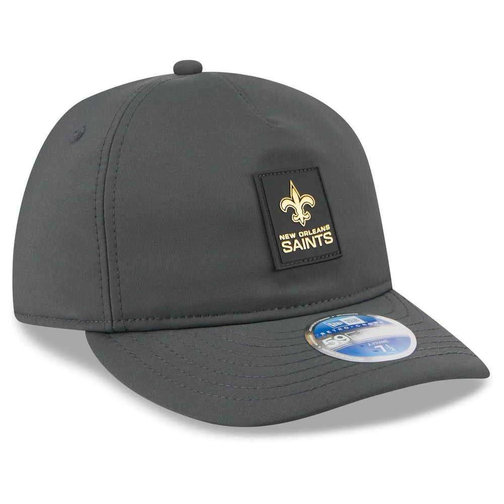 New Orleans Saints 2025 Sideline Cold Weather Retro Crown 59FIFTY Fitted Hat | NFL Near me