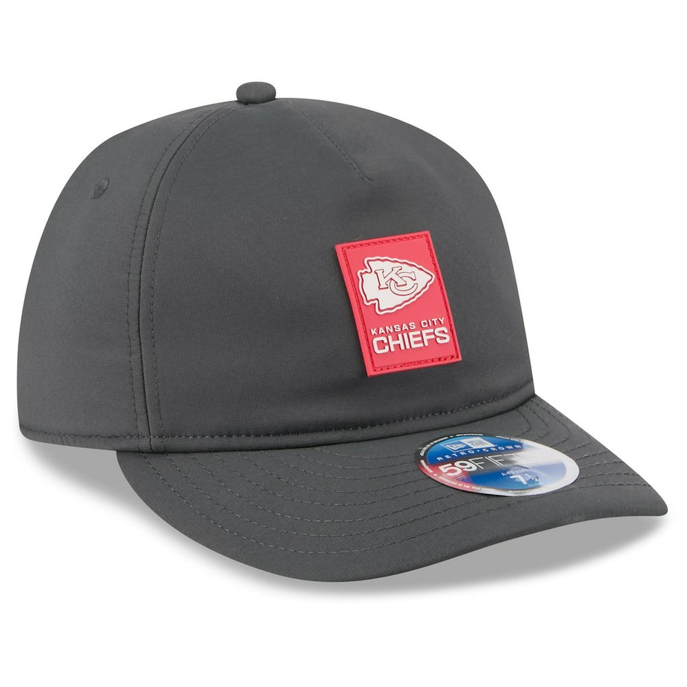 Kansas City Chiefs 2025 Sideline Cold Weather Retro Crown 59FIFTY Fitted Hat | NFL Outlet