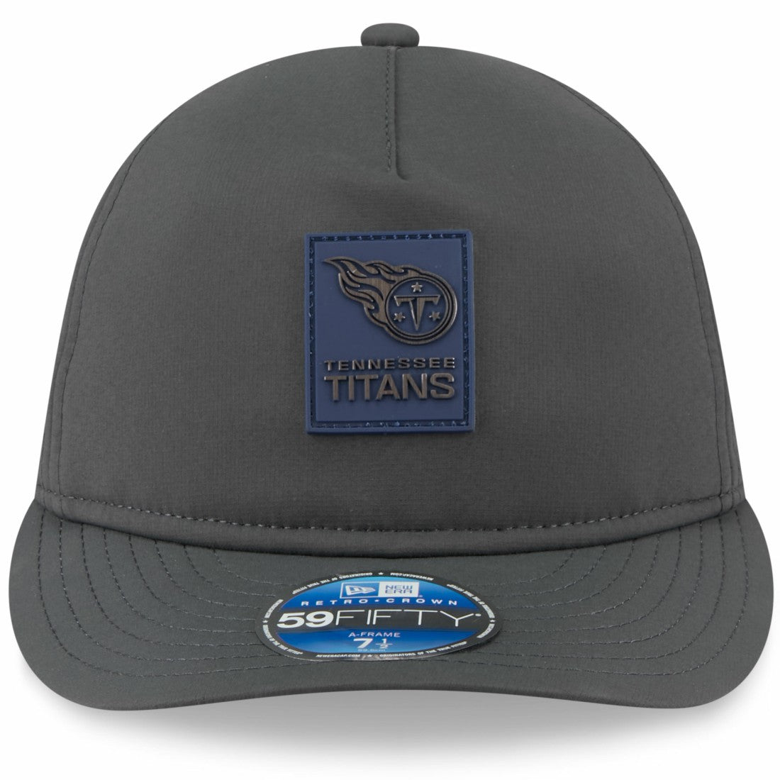 Tennessee Titans 2025 Sideline Cold Weather Retro Crown 59FIFTY Fitted Hat | NFL Sale