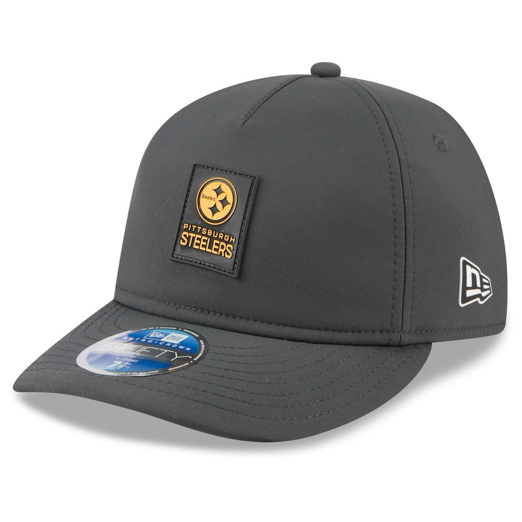 Pittsburgh Steelers 2025 Sideline Cold Weather Retro Crown 59FIFTY Fitted Hat | NFL New