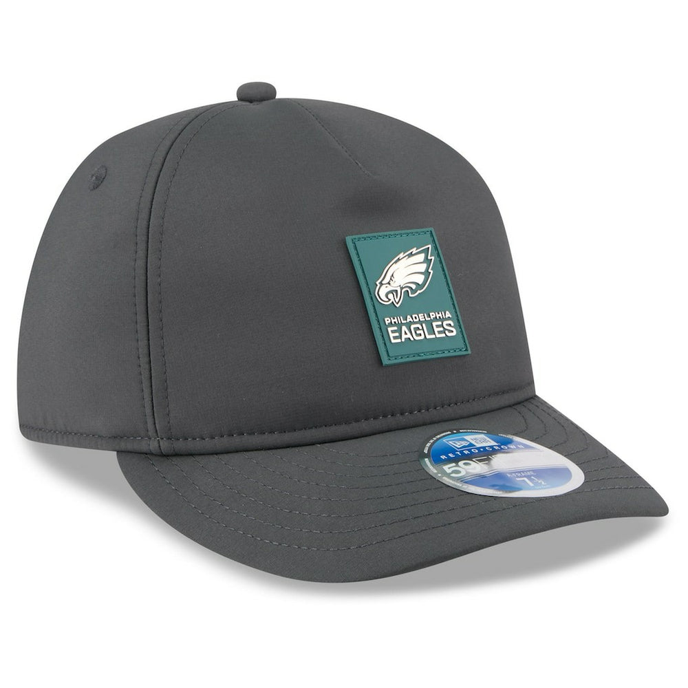 Philadelphia Eagles 2025 Sideline Cold Weather Retro Crown 59FIFTY Fitted Hat | NFL US