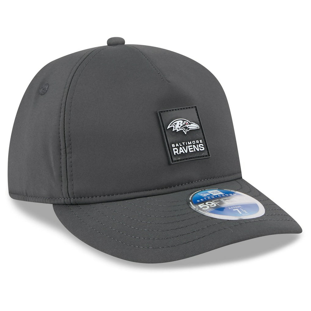 Baltimore Ravens 2025 Sideline Cold Weather Retro Crown 59FIFTY Fitted Hat | NFL Near me
