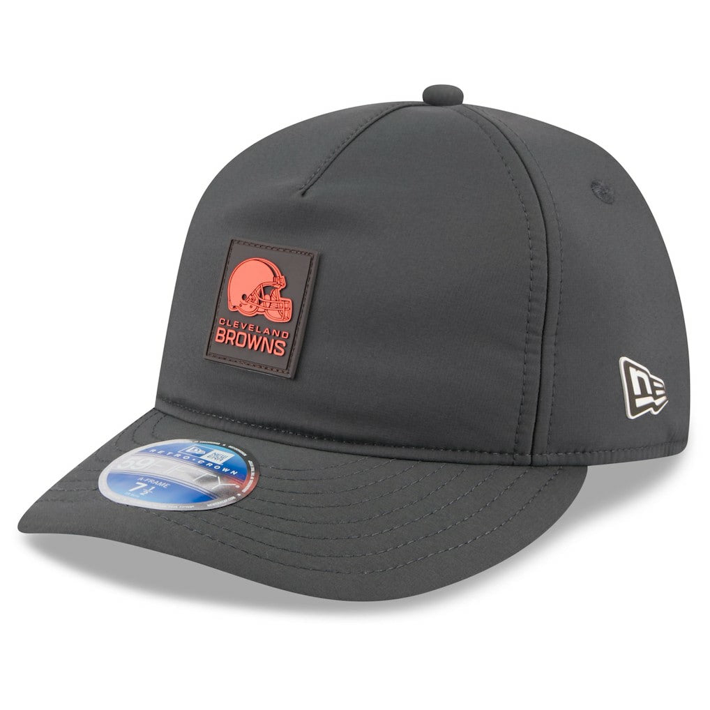 Cleveland Browns 2025 Sideline Cold Weather Retro Crown 59FIFTY Fitted Hat | NFL Discount
