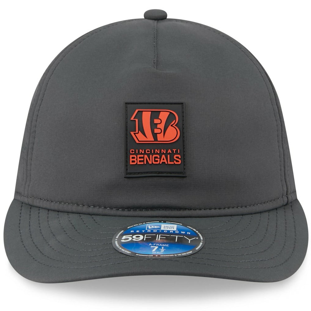 Cincinnati Bengals 2025 Sideline Cold Weather Retro Crown 59FIFTY Fitted Hat | NFL US