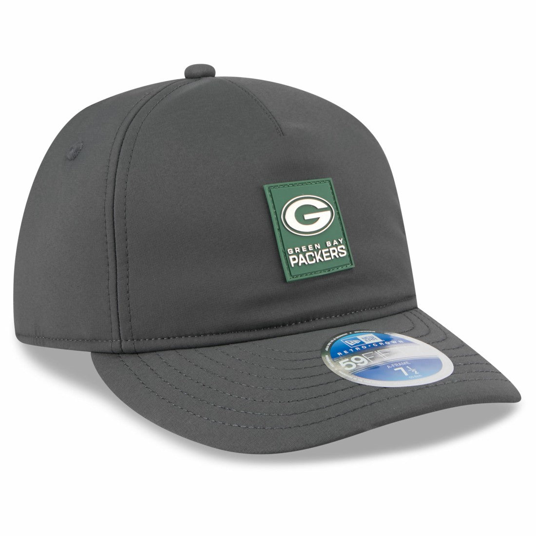 Green Bay Packers 2025 Sideline Cold Weather Retro Crown 59FIFTY Fitted Hat | NFL Sale