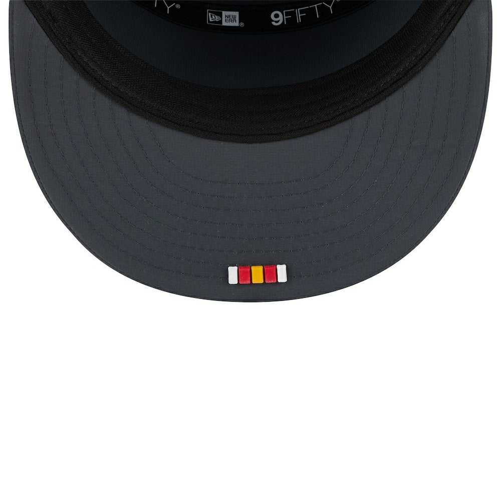 Kansas City Chiefs 2025 Sideline Cold Weather Split Panel 9FIFTY Snapback Hat | NFL Hot