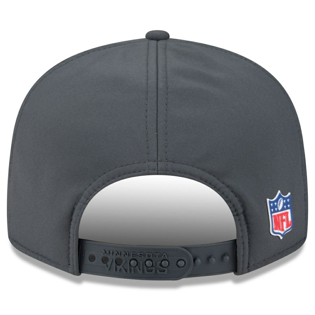 Minnesota Vikings 2025 Sideline Cold Weather Split Panel 9FIFTY Snapback Hat | NFL Near me