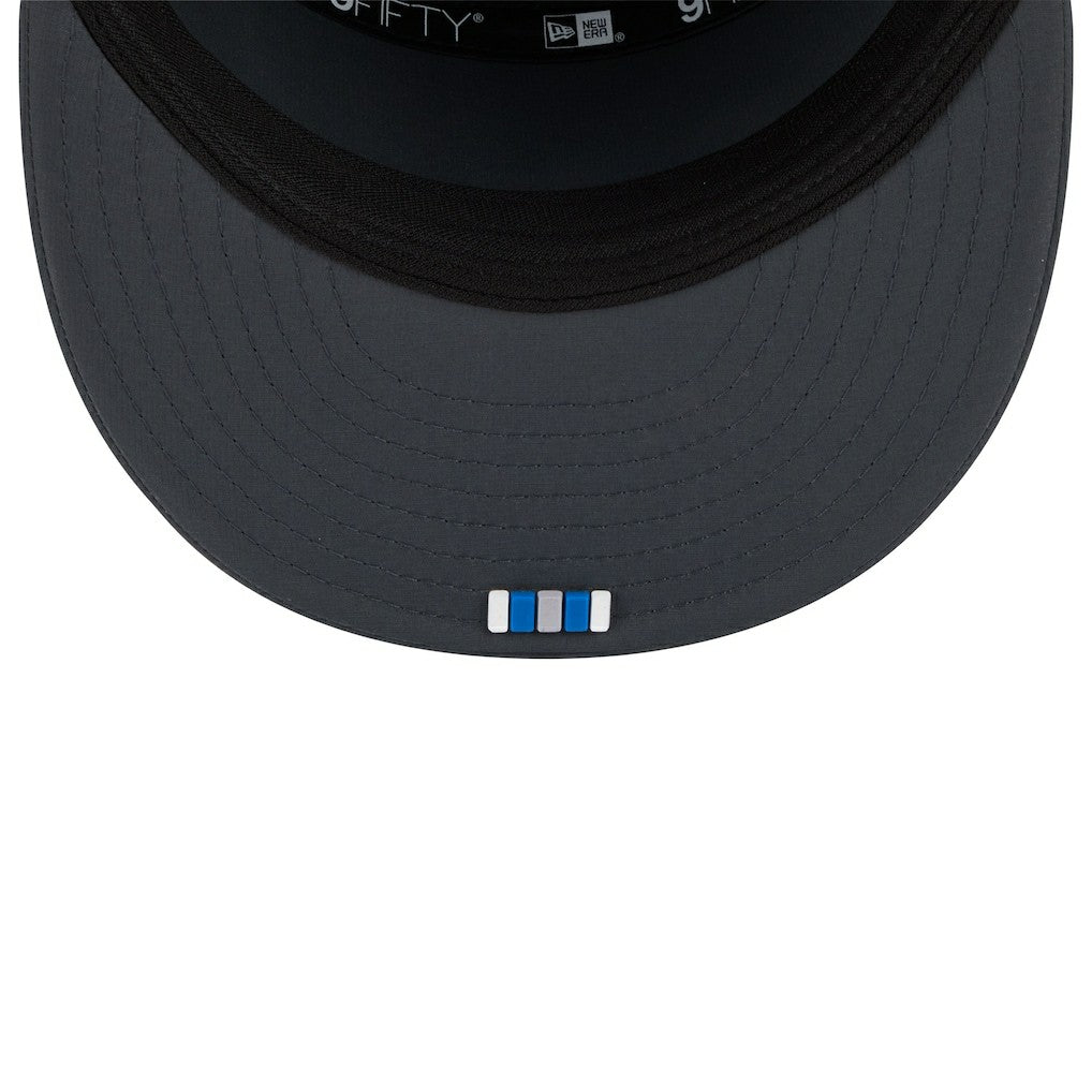 Detroit Lions 2025 Sideline Cold Weather Split Panel 9FIFTY Snapback Hat | NFL Hot