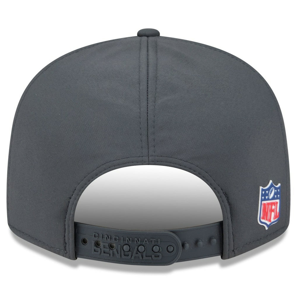 Cincinnati Bengals 2025 Sideline Cold Weather Split Panel 9FIFTY Snapback Hat | NFL Online