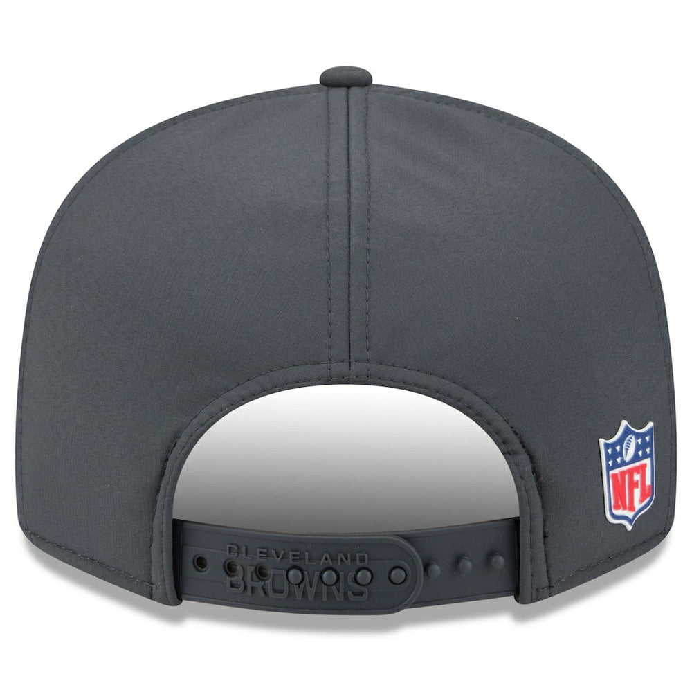 Cleveland Browns 2025 Sideline Cold Weather Split Panel 9FIFTY Snapback Hat | NFL US
