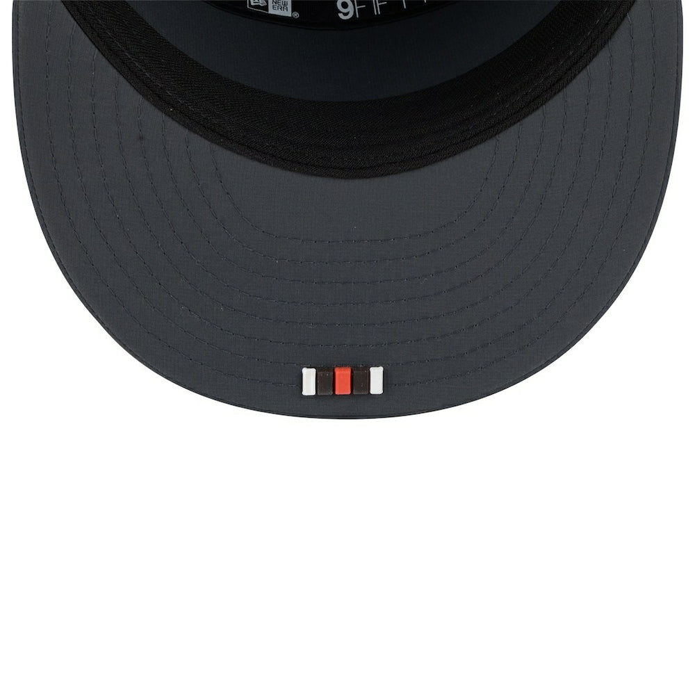 Cleveland Browns 2025 Sideline Cold Weather Split Panel 9FIFTY Snapback Hat | NFL US