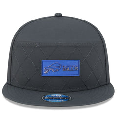 Buffalo Bills 2025 Sideline Cold Weather Split Panel 9FIFTY Snapback Hat | NFL New