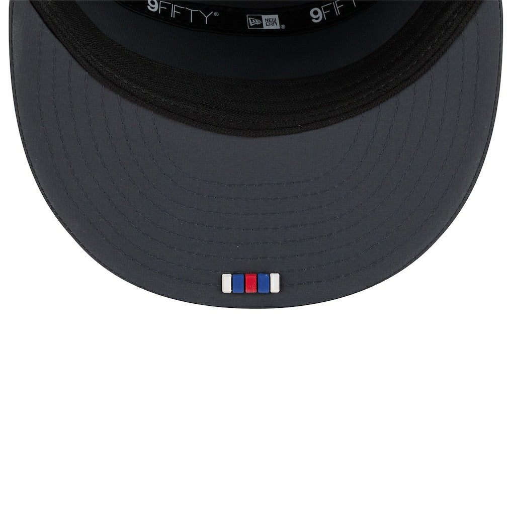 Buffalo Bills 2025 Sideline Cold Weather Split Panel 9FIFTY Snapback Hat | NFL New