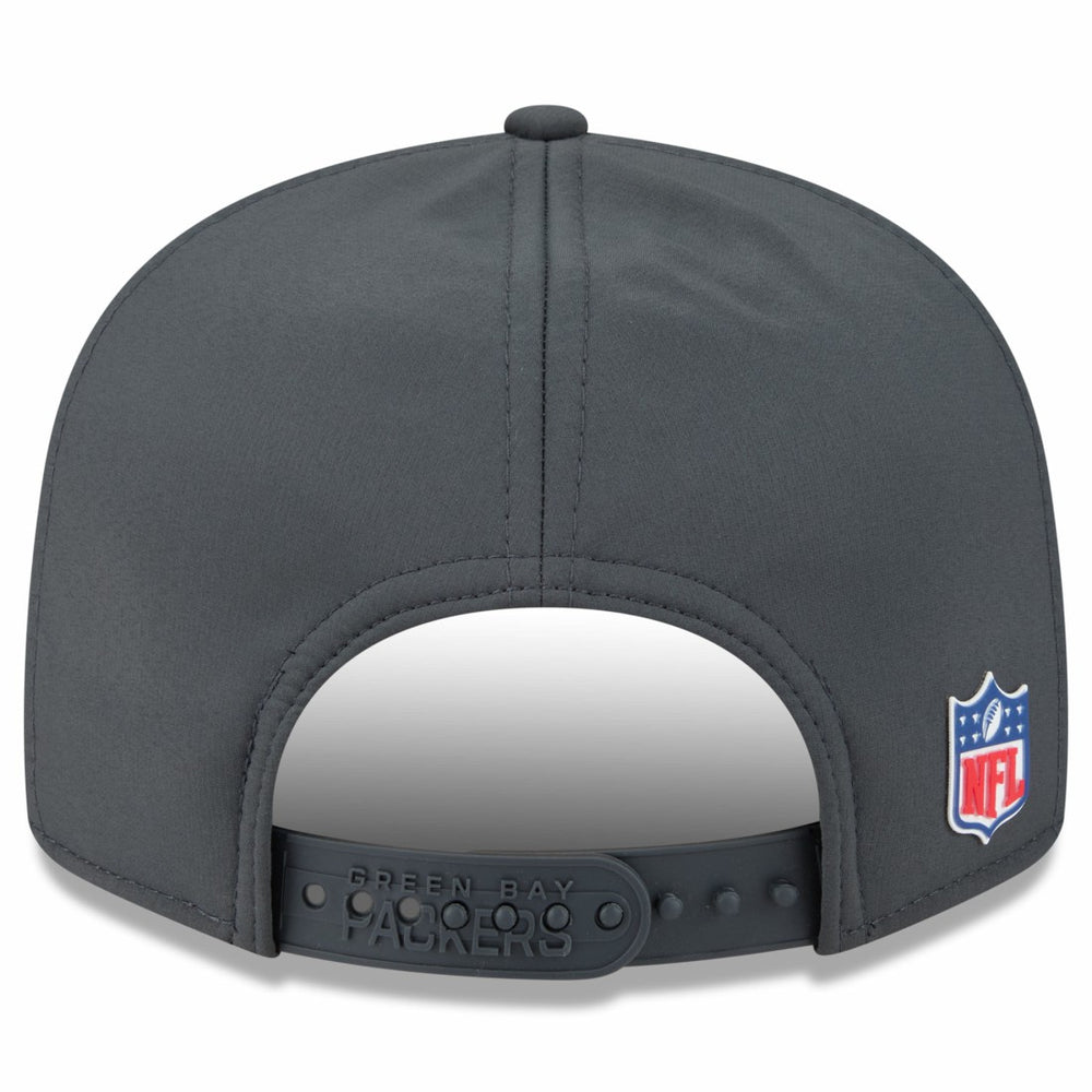 Green Bay Packers 2025 Sideline Cold Weather Split Panel 9FIFTY Snapback Hat | NFL New