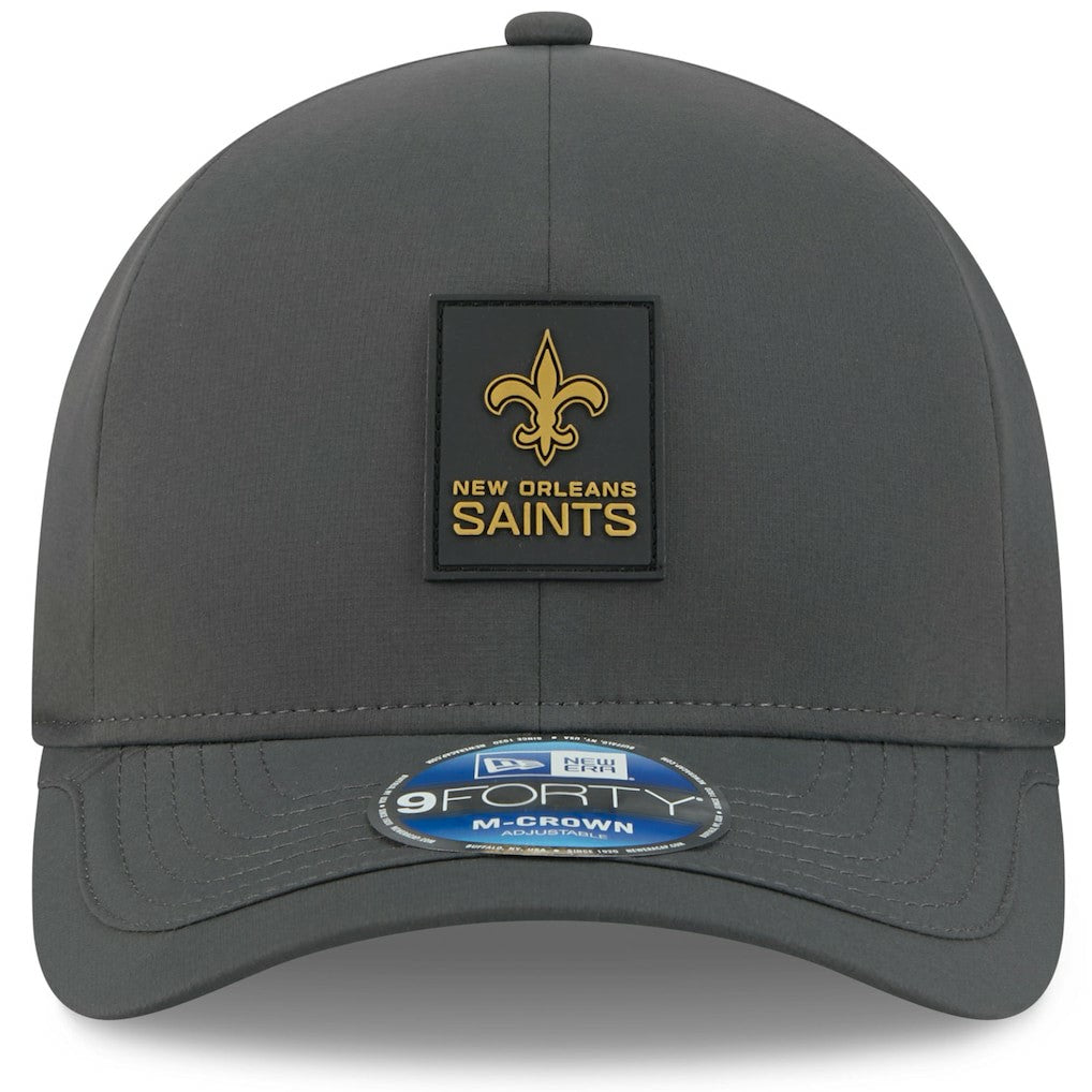 New Orleans Saints 2025 Sideline Cold Weather 9FORTY M-Crown Adjustable Hat | NFL Near me