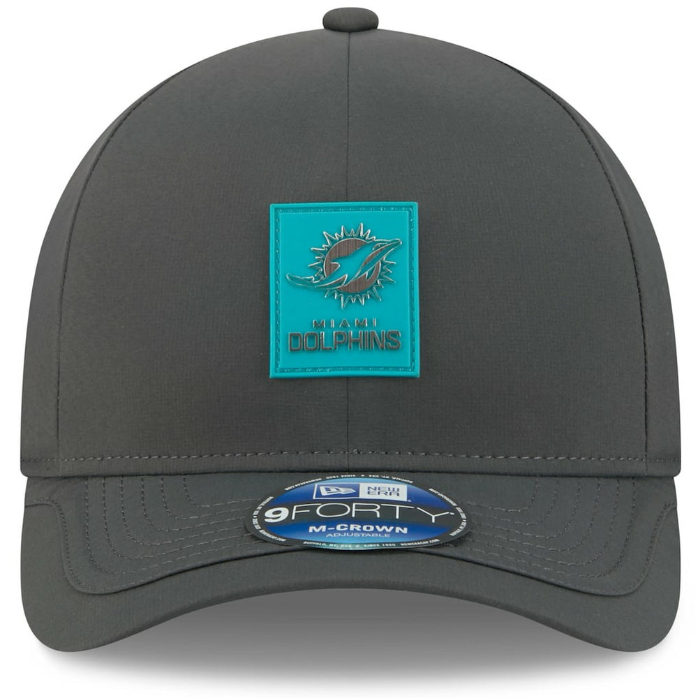 Miami Dolphins 2025 Sideline Cold Weather 9FORTY M-Crown Adjustable Hat | NFL US