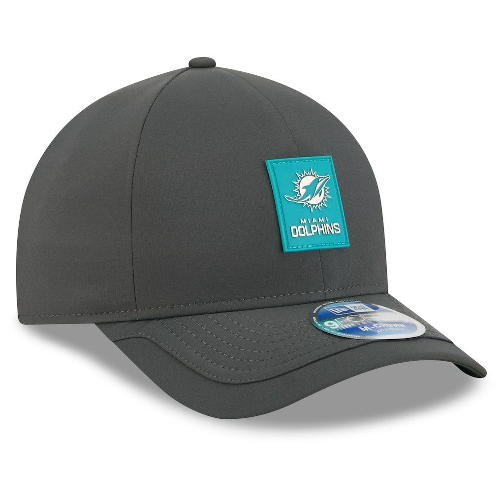 Miami Dolphins 2025 Sideline Cold Weather 9FORTY M-Crown Adjustable Hat | NFL US
